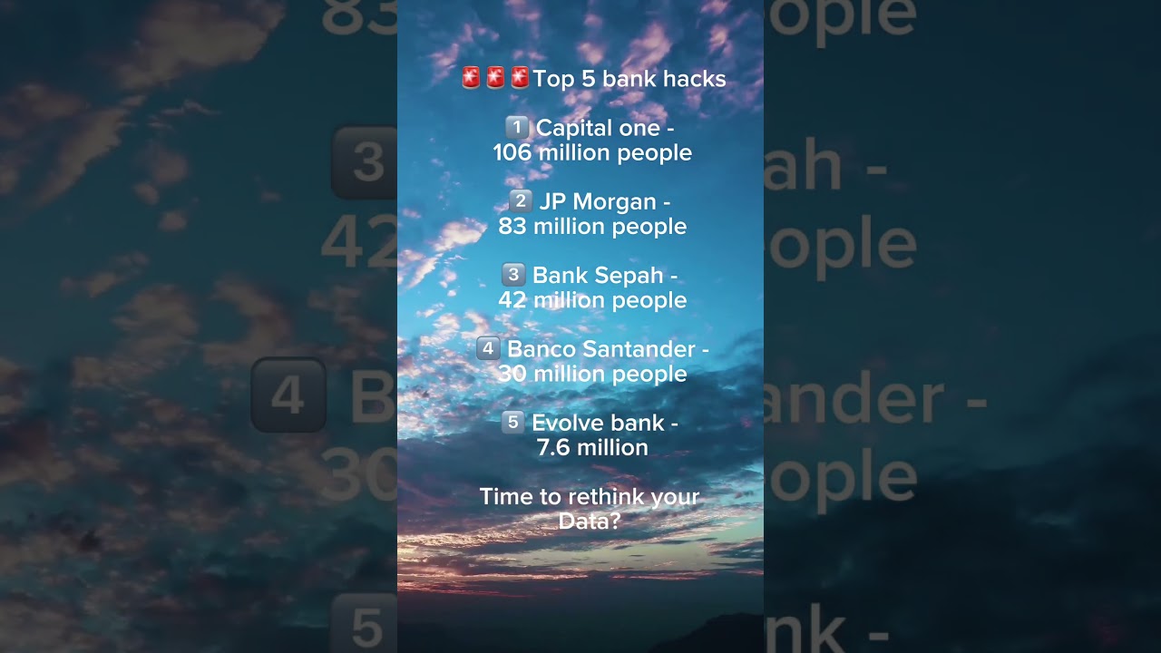 Top 5 bank hacks 