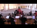 The Harvard Baroque Chamber Orchestra and Benjamin P. Wenzelberg rehearse Porpora