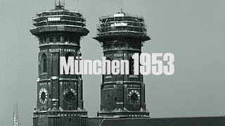 München 1953 - Rundgang durch die Stadt - Munich - city roundtrip