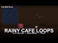 Rainy Cafe Loops ☕ Lo-Fi Hip Hop Mix | 1 Hour Study &amp; Relax BGM