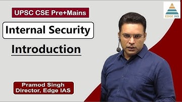 Internal Security : Introduction