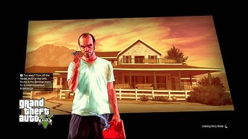 Grand Thef Auto V: Official HD : Loading Screen PS3 (GTA 5)