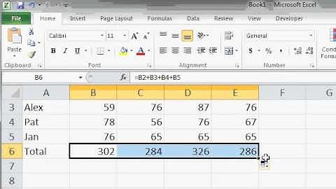 Part 16 MS Excel 2010 Tutorial  2010 AutoFill Lesson