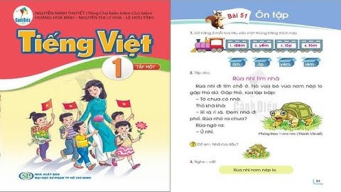 Tiếng Việt 1 Cánh diều - Bài 51 - Ôn tập