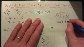 Distributive Property with Fractions