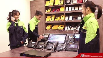 How does the operator console works based on ip pbx?