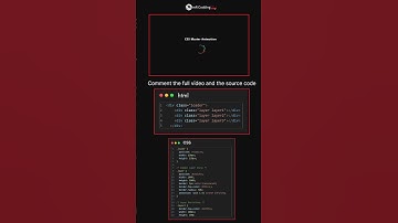 Css master Animation Loader Using html css #mrcodding #shorts #coding #shortfeed #htmlcss