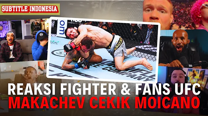 🔴 LIVE REACTION FIGHTER & FANS UFC : MAKHACHEV CEKIK MOICANO! #ufc311