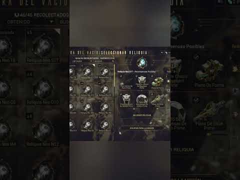 Cómo mejorar reliquias en Warframe (más drops dorados)