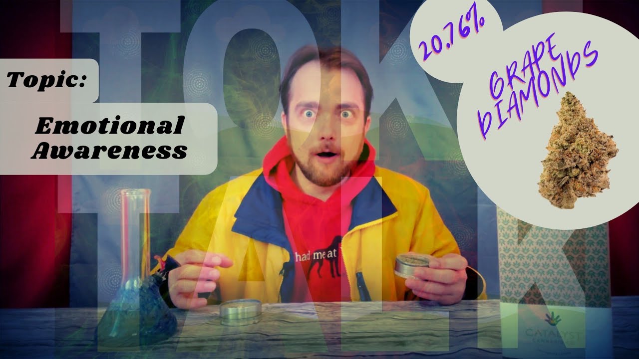 Grape Diamond strain review with talk about Emotional Awareness