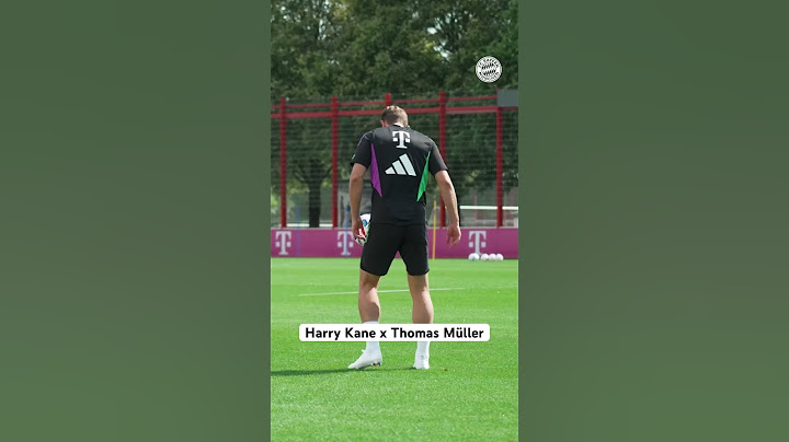 Harry Kane gets to know Thomas Müller 😃