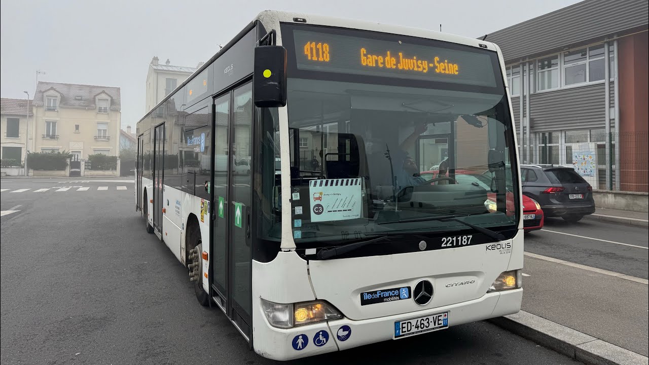 KICKDOWN Mercedes Benz Citaro Facelift €4 ZF n*431 sur la Sub RER C 🔥