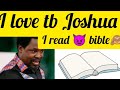 I love tb Joshua #i read😈bible 1/07/2023