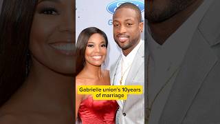 Gabrielle union's 10years of marriage to Dwyane Wade and 1daughter #shorts  #couplegoals Net Worth