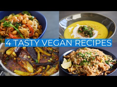 SUPER TASTY + EASY VEGAN RECIPES YOU CAN MAKE TODAY!