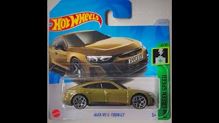 Hot Wheels Hw Green Speed Audi Rs E-Tron GT #automobile #cars #audi #audirsetrongt #hotwheels