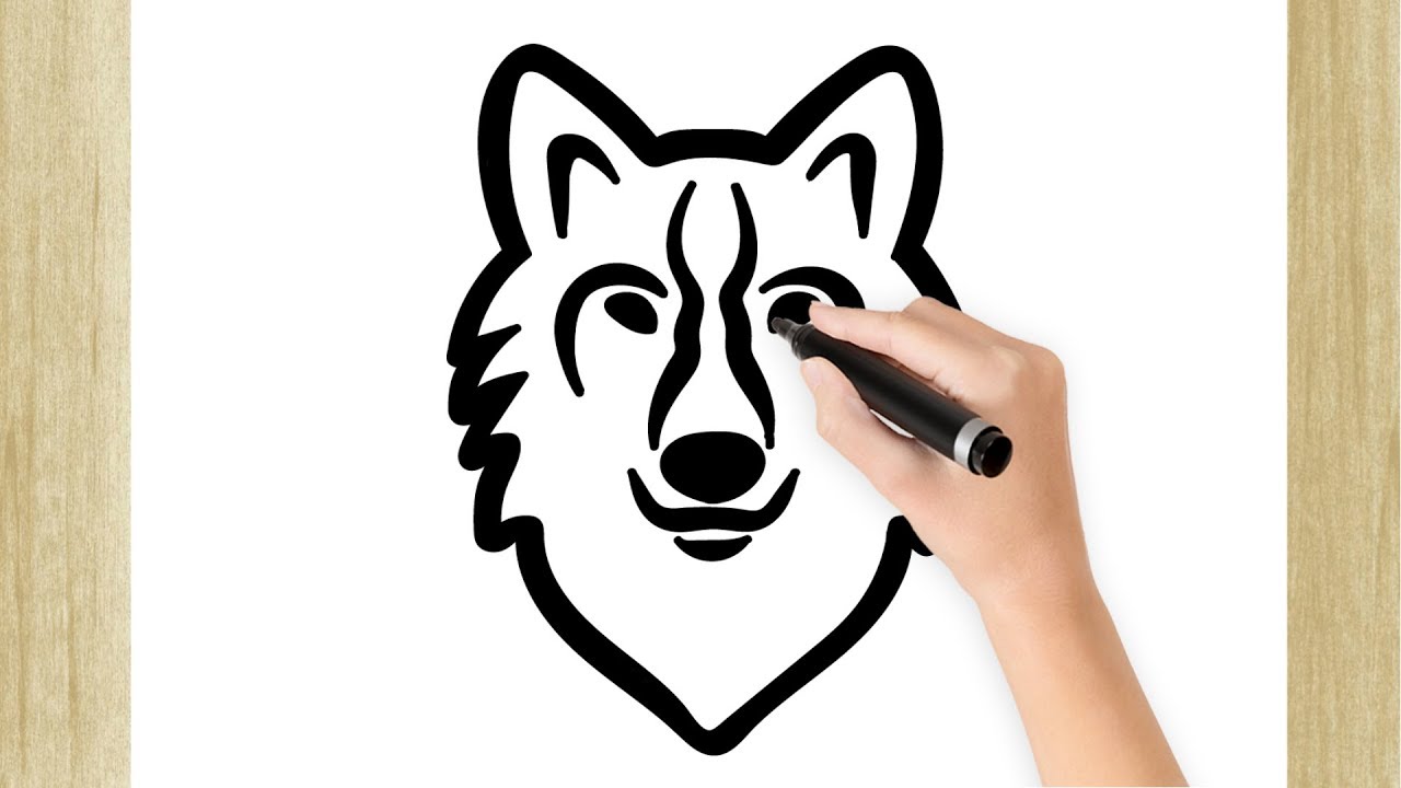 COMO DIBUJAR UN LOBO SUPER FÁCIL - thptnganamst.edu.vn