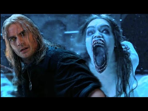 Still: Geralt fights the Bruxa — The Witcher