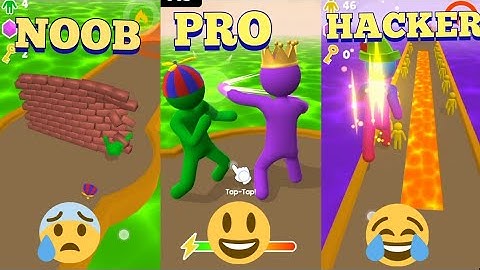NOOB vs PRO vs HACKER Giant Rush!