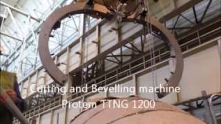 Splitframe Orbital Pipe Cutting and Beveling machine PROTEM TTNG