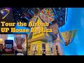 Inside the up house by airbnb