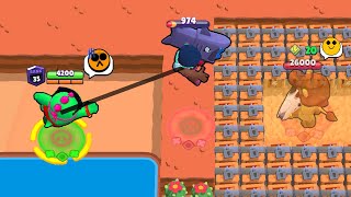 PRO RANK 35 but UNLUCKY!! Brawl Stars Funny Moments & Fails & Wins & Glitches #1063