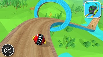 Going Balls - Gameplay Walkthrough Part 37 - Racing Game Levels 338-339 (iOS, Android)