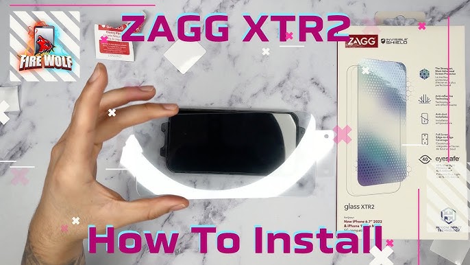 ZAGG Protector de pantalla InvisibleShield Glass XTR2 para el iPhone 14 Pro  Max