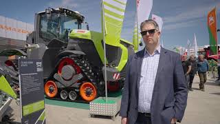 Най-мощният трактор с безстепенна трансмисия CLAAS XERION 12.650 на БАТА АГРО 2024