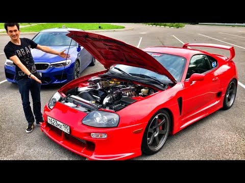 600 л.с. TOYOTA SUPRA vs 600 л.с. BMW M5 F90!) 2JZ + механика! Обзор и тест-драйв легенды. JDM. NFS.