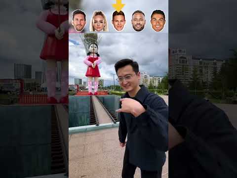 Messi VS Lehmann VS Kimmich VS Neymar VS Ronaldo Squid Game