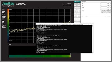 Setting Secure Mode in a Remote Spectrum Analyzer