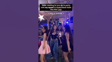 What’s your age ? ✨🔥 Hyderabad Clubs night Life #hyderabadnights #hyderabad #clubs #dance #girls