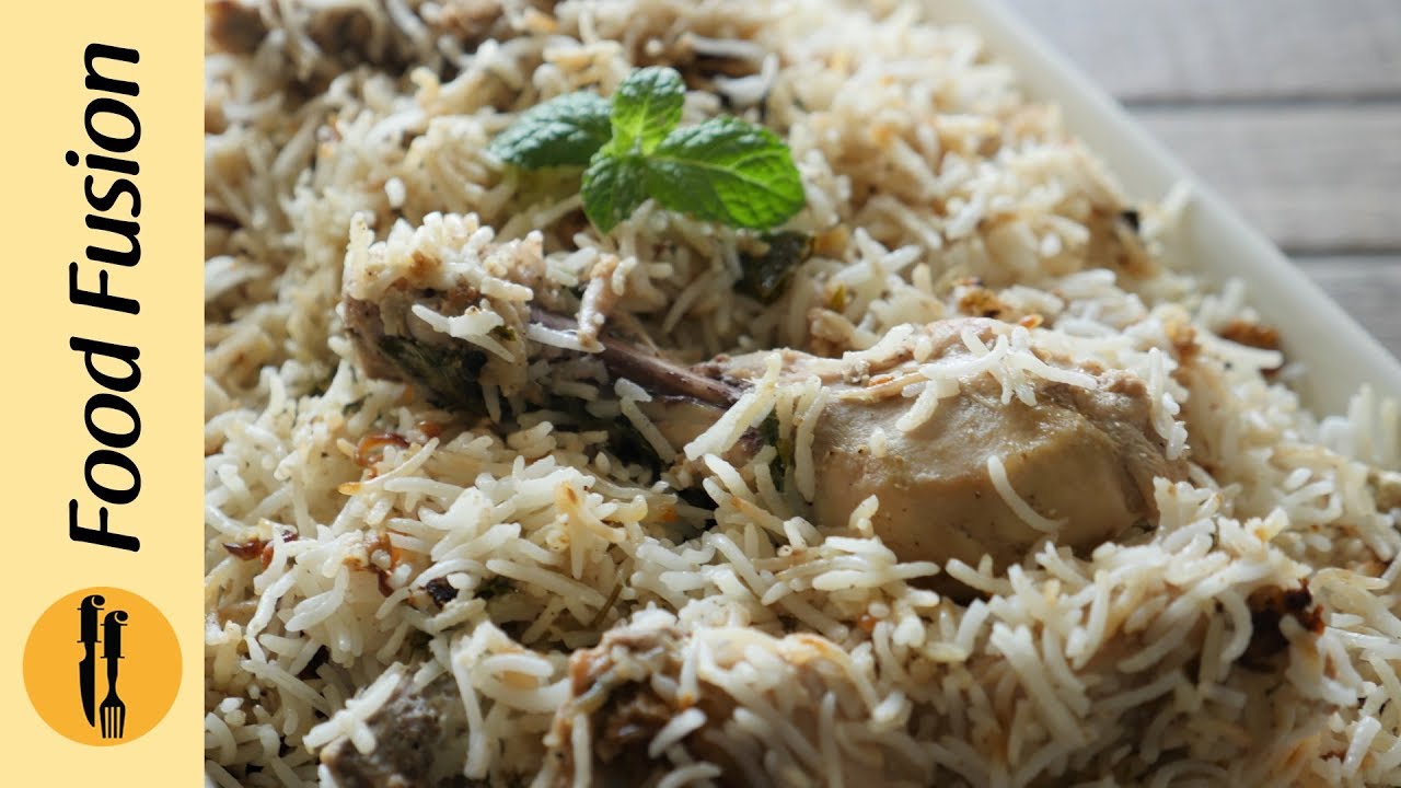 Special White Biryani Recipe By Food Fusion