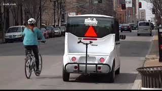Ecabs let you ride for free in downtown St. Louis screenshot 2