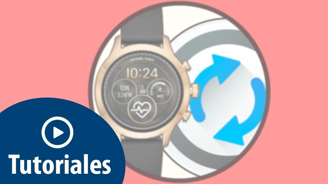 Cómo resetear reloj smartwatch Michael Kors Hard Reset - YouTube