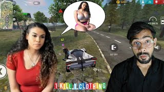 1 kill 1 clothing off no blur free fire || Rajveer Gaming