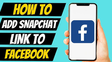 How To Add Snapchat link To Facebook Profile