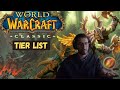 World of warcraft classic vanilla hc  classes tier list wowclassic worldofwarcraft