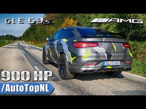 Mercedes Gle 63 Amg 900hp Brutal Sounds 308kmh Top Speed