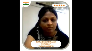 Mrs. Ekta Rishabh Sakriya sharing  Vasant