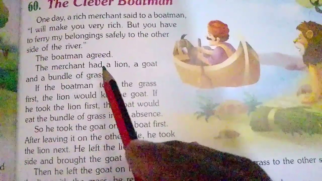 The Clever Boatman||अंग्रेजी सीखने का सबसे आसान तरीक| ||English Story ||