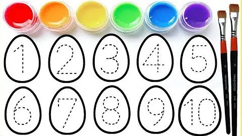 12345 | Numbers | 1234 Number Names | 1 to 10 counting | 12345 learning for kids | 123 songs| colors