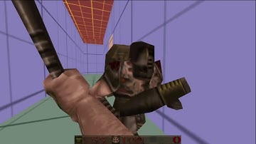 Quake Single Player Map Gameplay Walkthrough