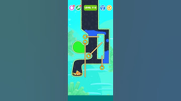 save the fish level 113 -mobile game/fishdom #shorts