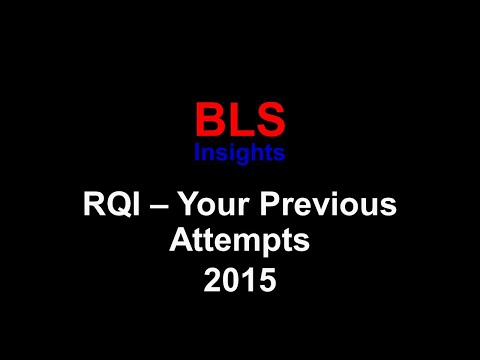RQI - 2015 - Your Previous Attempts