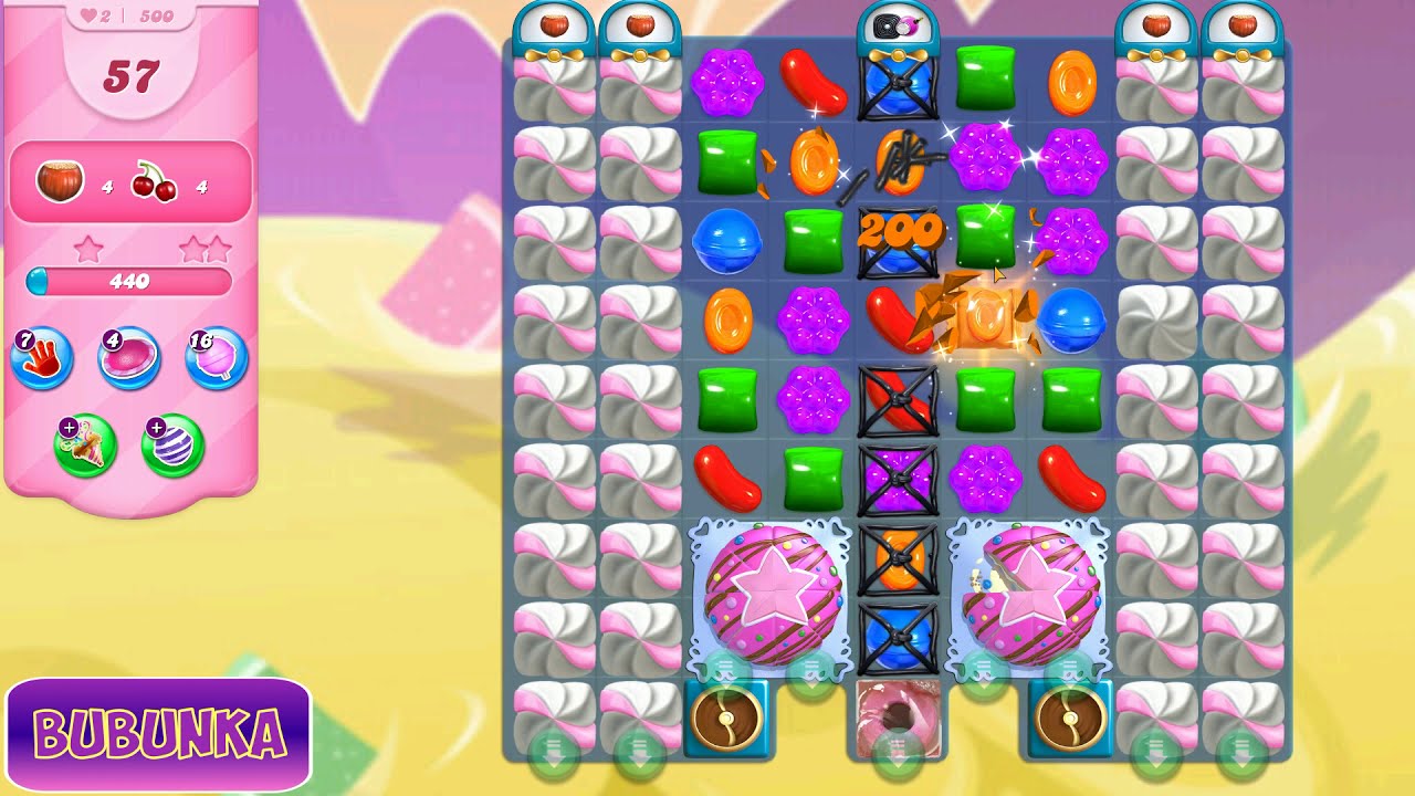 Candy Crush Saga level 500 HD - YouTube
