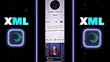 NEW TREND XML 👀😚 ALIGHT MOTION NEW XML BY @XRIYANEDITZ #crazy_editor_bd #am_editors_bd