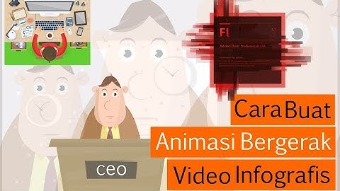 Tutorial Cara Buat Animasi Bergerak Video Infografis Pada Adobe Flash CS 6