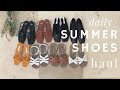 [SHOES HAUL] 👡데일리 여름 신발 8가지 하울 / 2만원대부터 10만원 이하 착한 가격 여름 신발 / 솔트워터, 망고, 자라, 제이크루